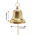 Giri Brass Bell With Chain